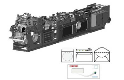 Machine de fabrication d'enveloppes WF 388